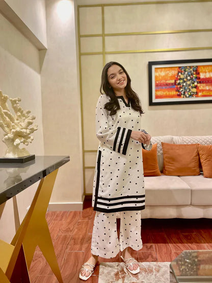 Criss Cross Studded Flats