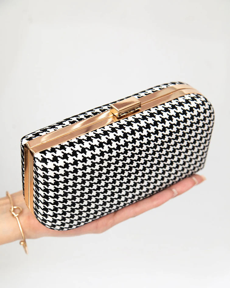 Black and White Clutch