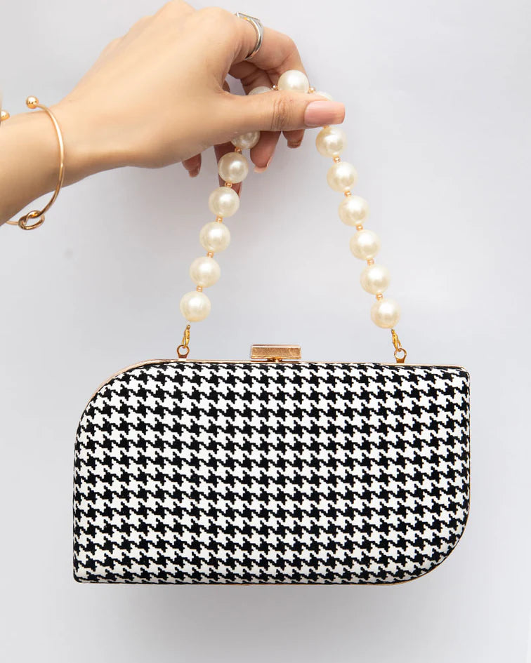 Black and White Clutch